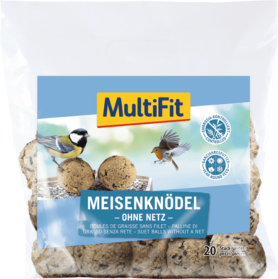 MultiFit vadmadár eledel faggyúgolyó háló nélkül 20db/1700g