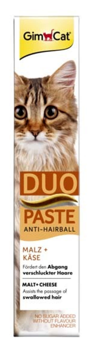 GimCat Duo macska paszta anti-hairball sajt& maláta