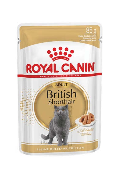 Royal Canin Feline Breed Nutrition Brit rövidszőrű adult macska tasak