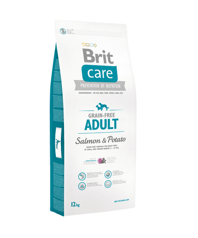 Brit Care Small&Medium breed száraz kutyaeledel adult lazac&burgonya