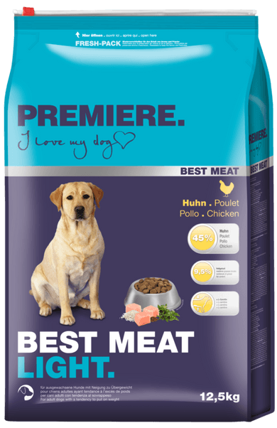 Premiere Best Meat száraz kutyaeledel light csirke