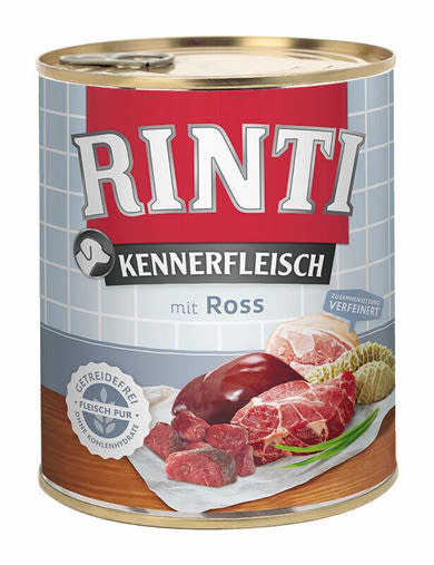 RINTI kutya konzerv adult lóhús