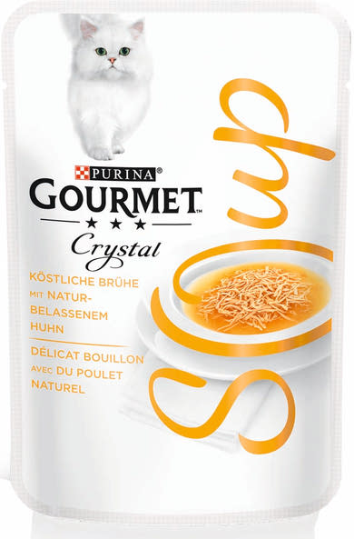 Gourmet Soup macska tasak csirke