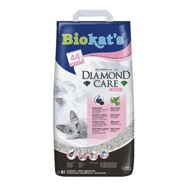 Biokat's Diamond Care Fresh csomósodó macskaalom