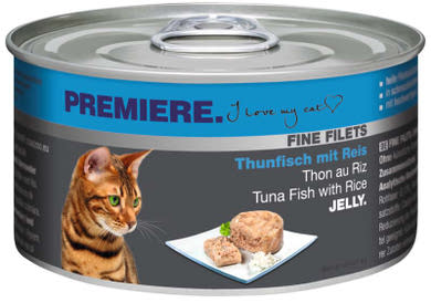 Premiere Fine Filets macska konzerv adult tonhal& rizs