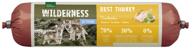Real Nature Wilderness kutya szalámi junior pulyka