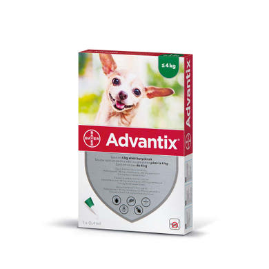 Advantix spot-on kutyáknak <4kg 1x0,4ml