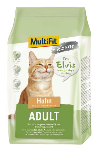 MultiFit It's me száraz macskaeledel adult csirke