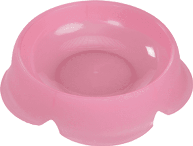 AniOne műanyag tál Flower pink 200 ml