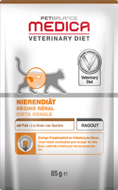 PetBalance Medica macska tasak vesekímélő pulyka