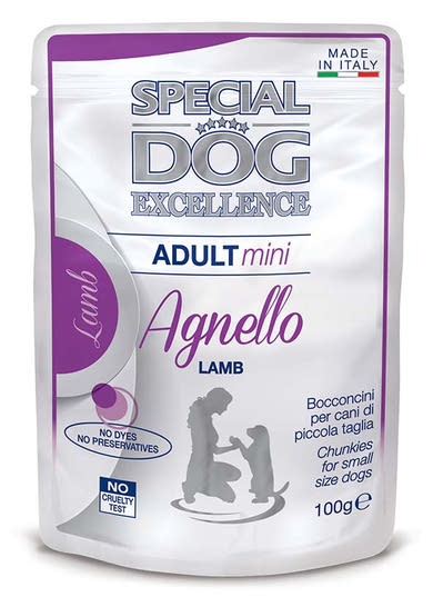 Special Dog Excellence kutya tasak mini adult bárány