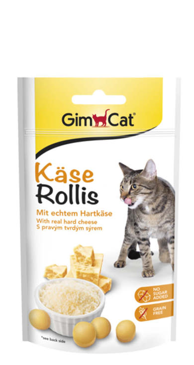 GimCat Rollis macska jutalomfalat sajtos