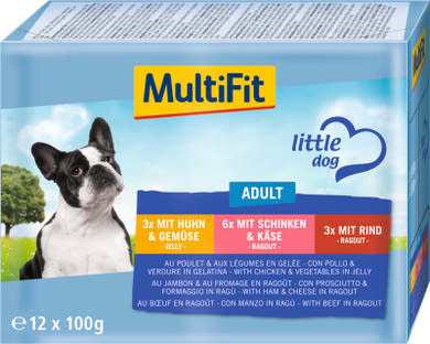 MultiFit Little Adult kutya tasak MP adult 12x100g