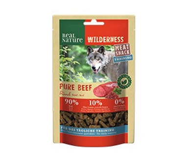 REAL NATURE Wilderness Meat Snack Training kutya jutalomfalat marha