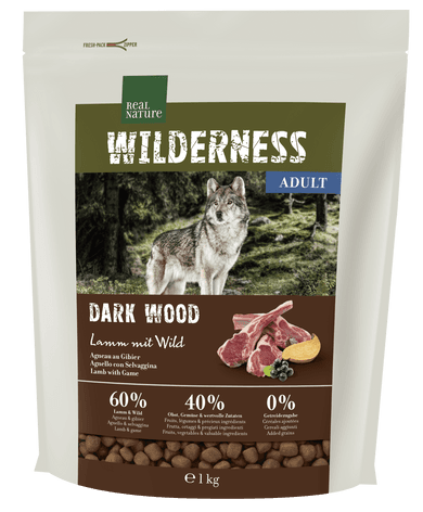 Real Nature Wilderness száraz kutyaeledel adult vad& bárány