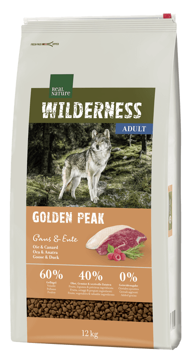 Real Nature Wilderness száraz kutyaeledel adult liba& kacsa