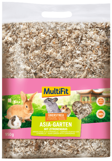 MultiFit kisemlős alom Asia garden