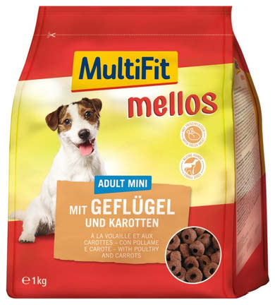 MultiFit Mellos kutya szárazeledel mini adult szárnyas&burgonya