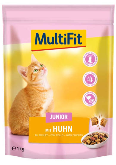 MultiFit macska szárazeledel junior csirke