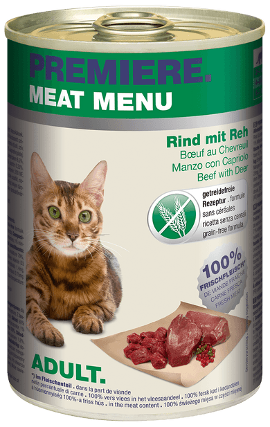 Premiere Meat Menu macska konzerv adult marha&őz