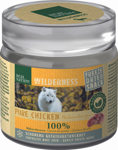 Real Nature Wilderness kutya jutalomfalat csirkeszív