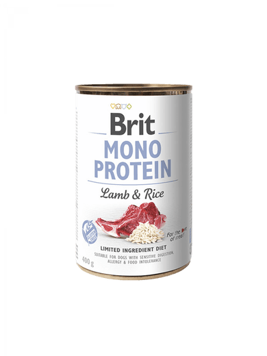 Brit Mono Protein kutya konzerv bárány&rizs