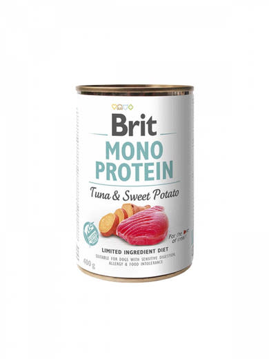 Brit Mono Protein kutya konzerv tonhal&édesburgonya