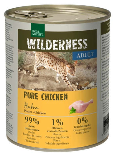 Real Nature Wilderness macska konzerv konzerv adult csirke