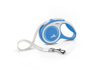 Flexi New Comfort kutyapóráz csévélő szalagos kék XS 3m