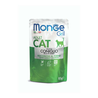 Monge Grill macska tasak adult nyúl