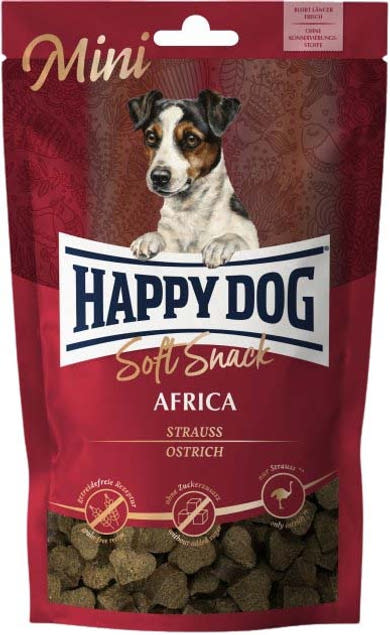 Happy Dog Africa Snack Soft kutya jutalomfalat mini