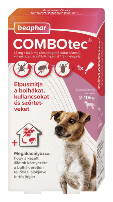 COMBOtec spot on kutya 2-10kg 1x0,67ml