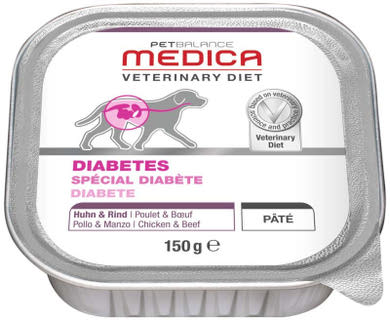 PetBalance Medica kutya tálka diabétesz csirke& marha