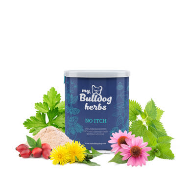 My Bulldog Herbs No Itch - Immuntámogatás Lactoferrinnel