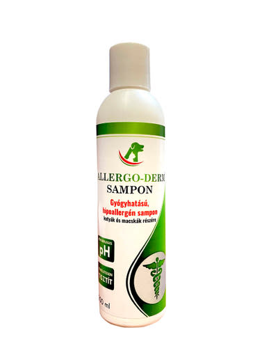 Allergo-Derm hipoallergén sampon kutyáknak és macskáknak
