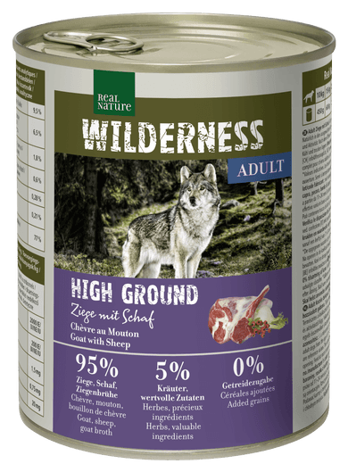 Real Nature Wilderness kutya konzerv adult bárány&kecske