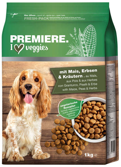 Premiere Veggie adult száraz kutyaeledel borsó
