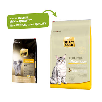 Select Gold Maine Coon adult száraz macskaeledel szárnyas&lazac