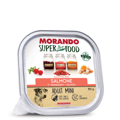 Morando Super Pet Food kutya tálka adult mini lazac