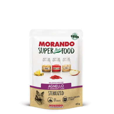 Morando Super Pet Food macska tasak adult steril bárány
