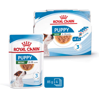 Royal Canin Size Health Nutrition kutya tasak MP mini puppy 4x85g