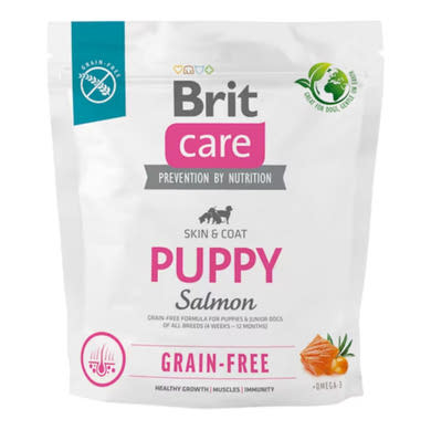 Brit Care Grain-Free száraz kutyaeledel puppy lazac&burgonya