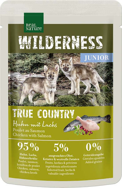 Real Nature Wilderness kutya tasak junior csirke&lazac
