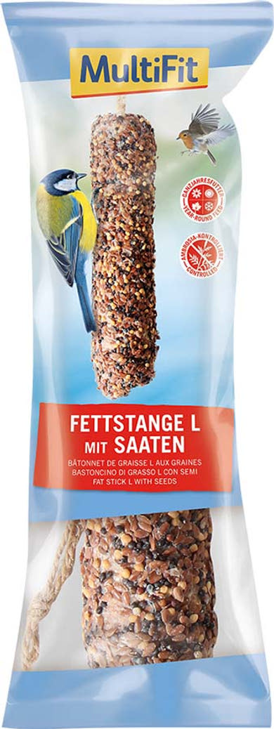 MultiFit vadmadáreleség etetőrúd magokkal L
