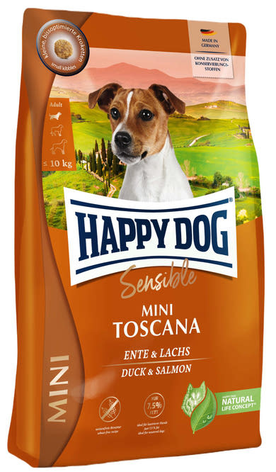 Happy Dog Supreme Toscana mini száraz kutyaeledel