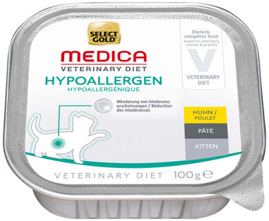 Select Gold Medica macska tálka kitten hipoallergén csirke