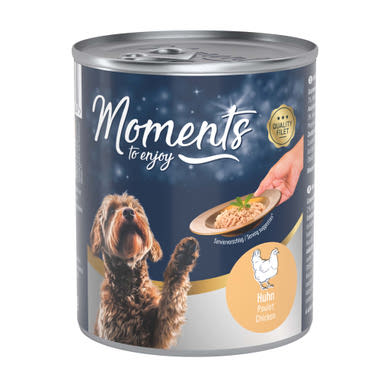 MOMENTS kutya Pure konzerv csirkemell