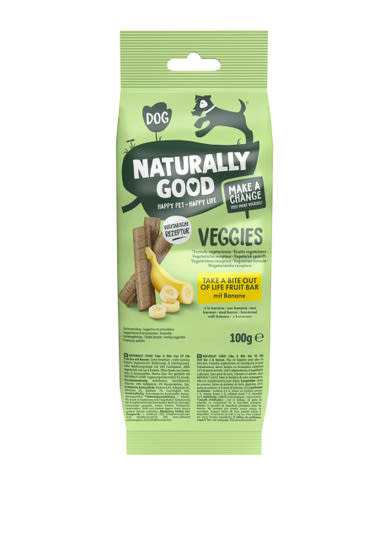 Naturally Good Fruitbar kutya jutalomfalat banán