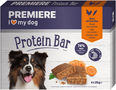 Premiere Snack Bar kutya jutalomfalat csirke&répa 4x25g