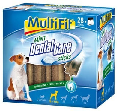 MultiFit DentalCare kutya jutalomfalat adult S 4x110g